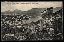 Lugano, la Ferrovia Funicolare del S. Sa