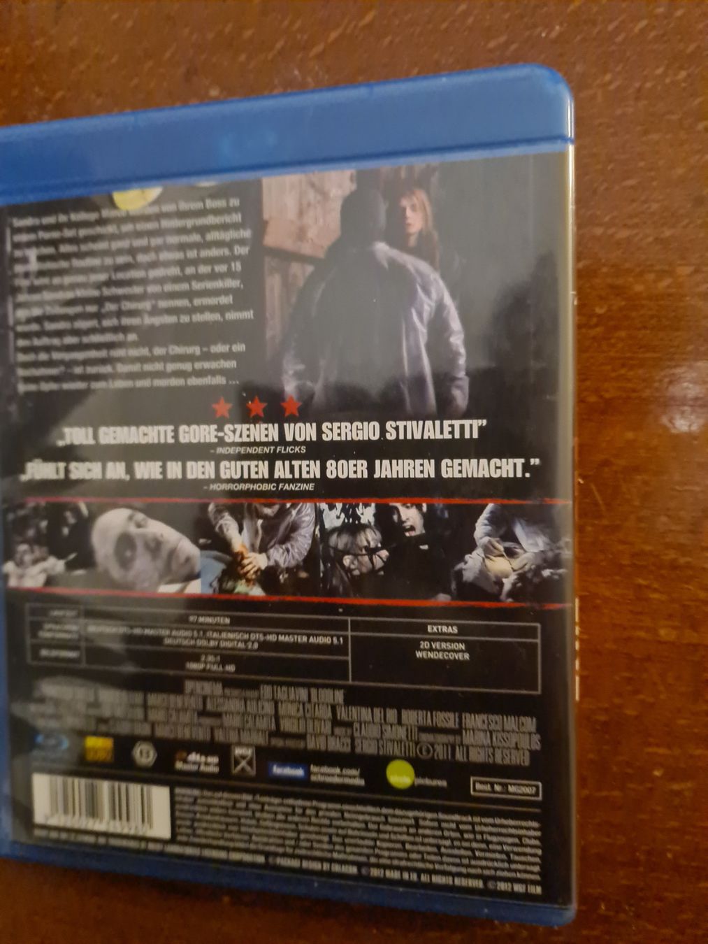 Tutti i DVDs: Blood line Killer in 3D – Usato da Laupen ZH venduto da chefdom 1