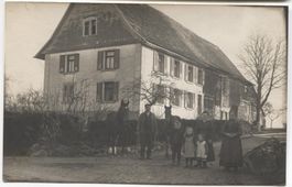 Landwirtschaft/Bauernfamilie 1910 mit Pferd - ZH/TG?