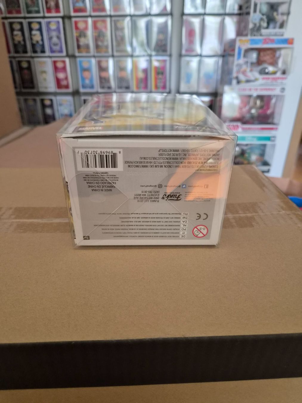 Funko Statuette: Funko Pop! Marvel Wasp Chase #341 mit Protector – Nuovo e nell'imballaggio originale da Sisseln AG venduto da schenk-figuren 5