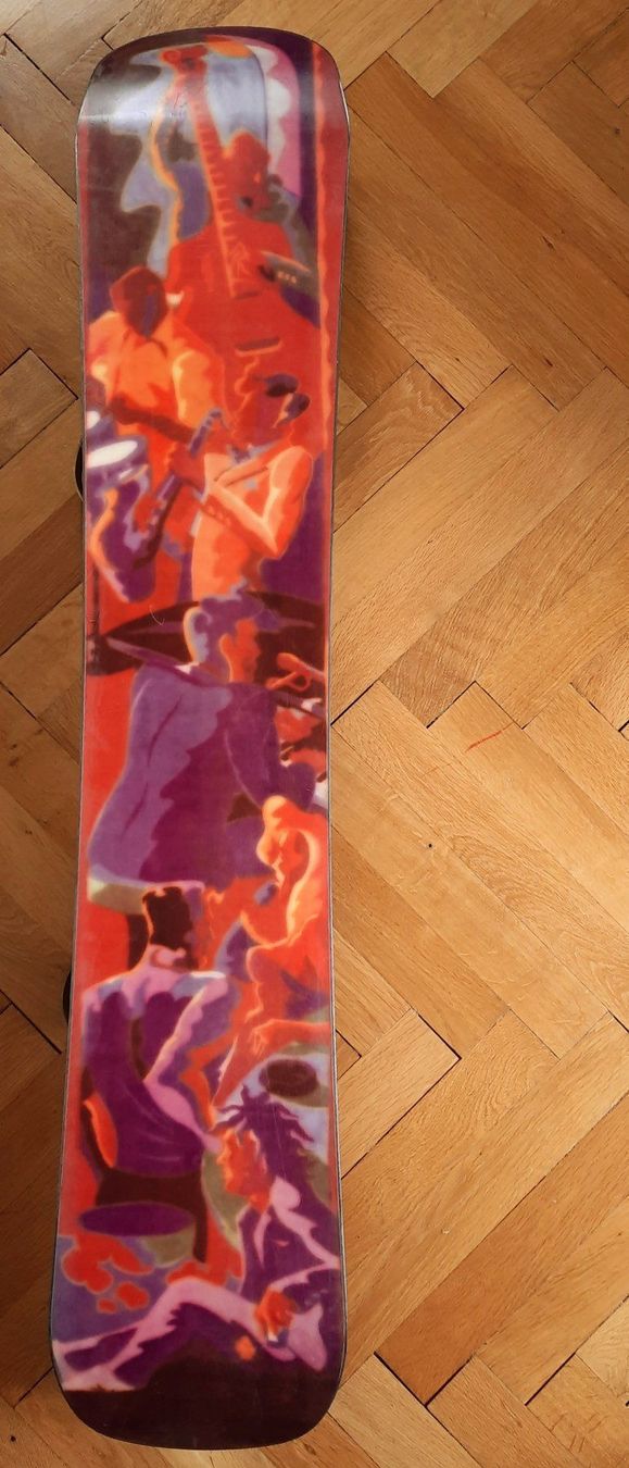 Ride Board: Old School Snowboard Jake Blattner + Preston Baseless / Ride – Usato da Zürich venduto da syjo33 5