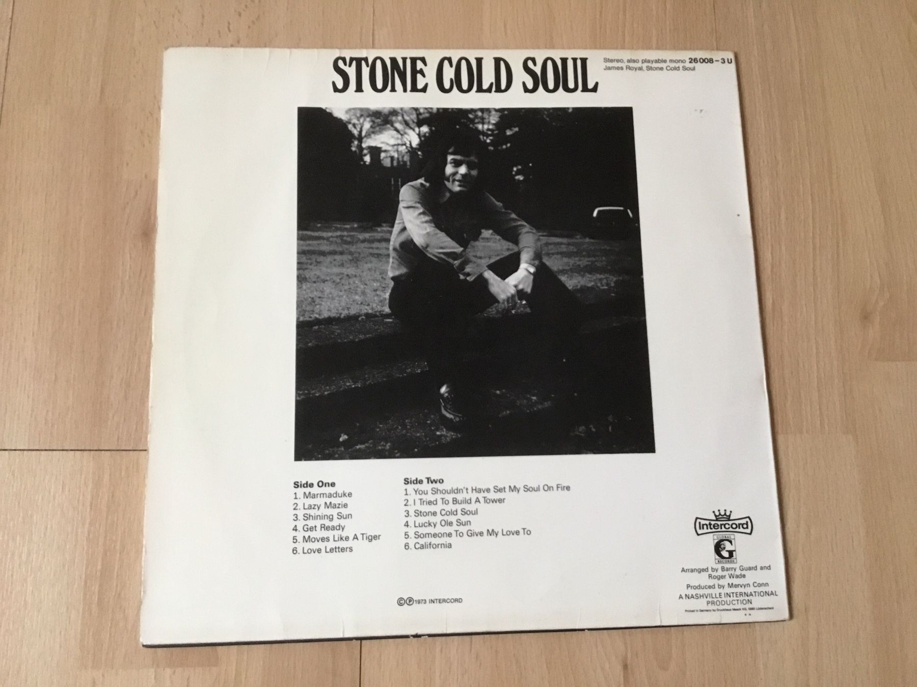 Dischi in vinile: James Royal / Stone cold soul – Usato da Kreuzlingen venduto da Schuggerman 1