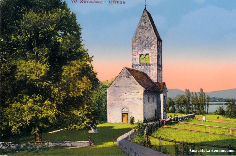 Cartoline postali: Ufenau - Zürichsee + c1910 TOP – Usato da Emmenbrücke venduto da teestube
