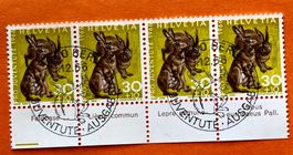 Nr.J 218 Pro Juventute GESTEMPELT Bern 1966 Wildtiere   