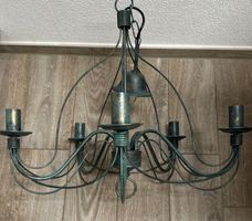 Vintage Metall Kronleuchter, Hängelampe