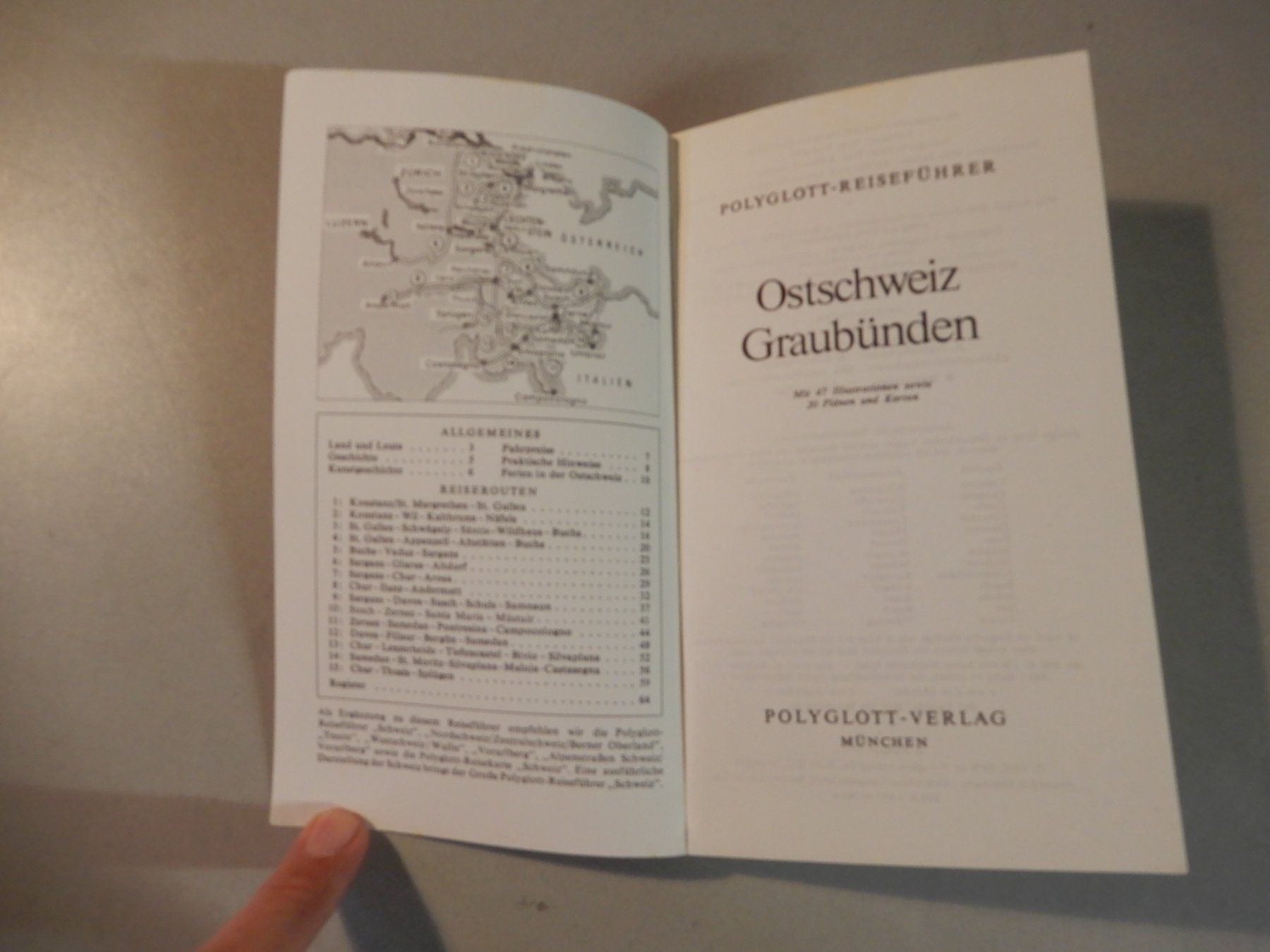 Libri: Reiseführer Ostschweiz Graubünden Polyglott – Usato da Erstfeld venduto da Mario_boe0 1