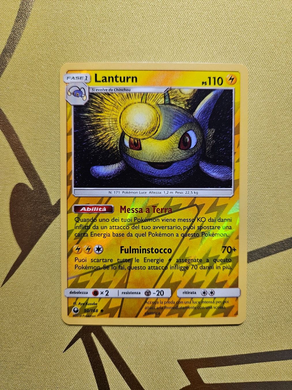 Pokémon Carte collezionabili: Celestial Storm - Lanturn – Usato da Bellinzona venduto da Pokemarco