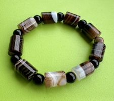 Marbel - Marmor ArmBanD… 1 cm Breit - 20cm Länge elastisch N