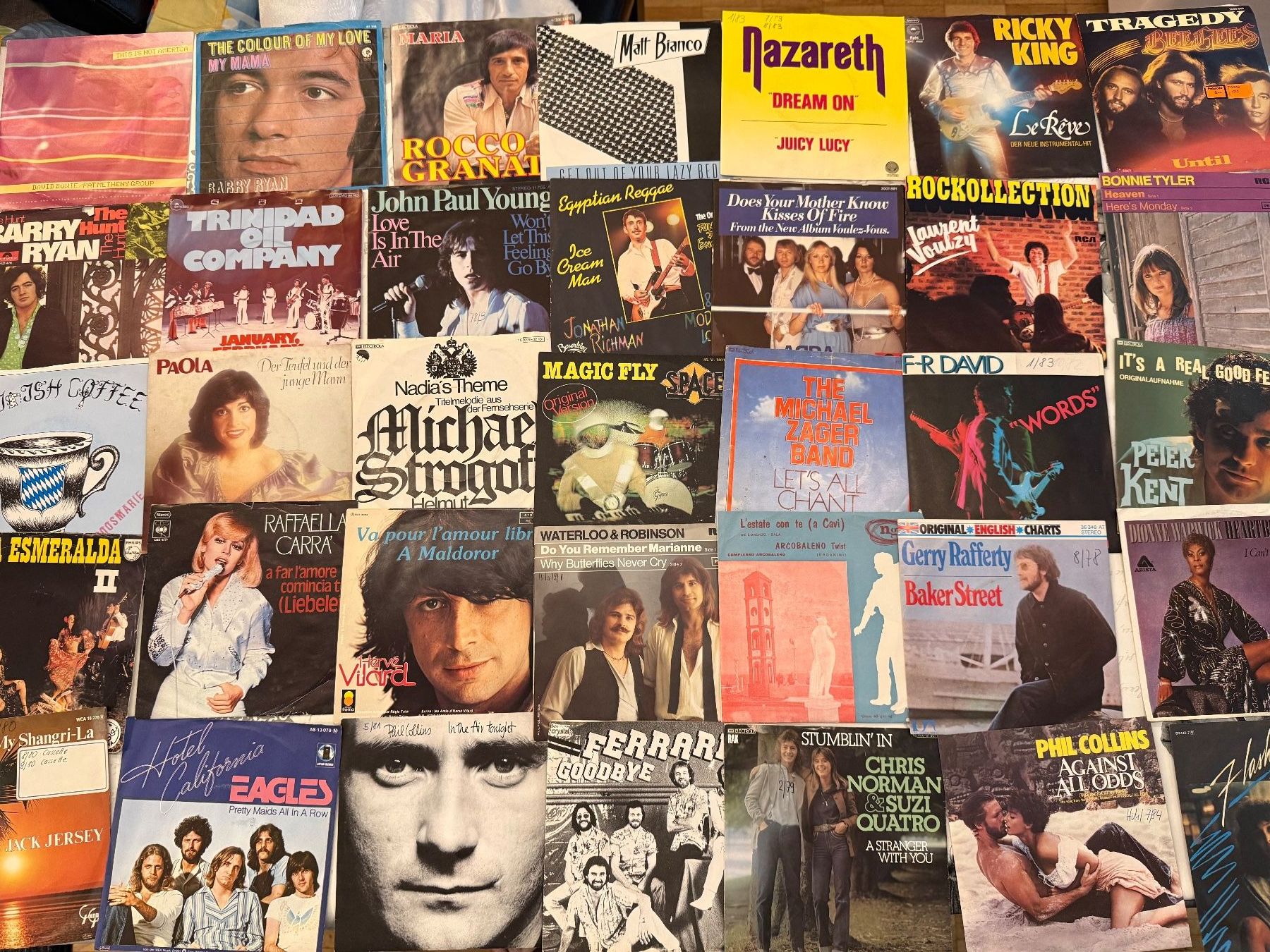 Schallplatten: 35 Singles Pop / Vintage - 7 – Gebraucht aus Zürich von fehlton