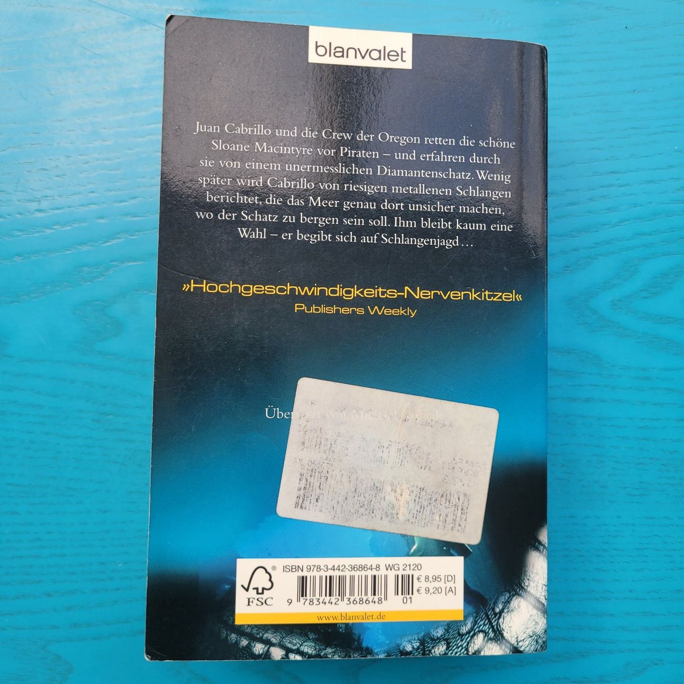Bücher: Clive Cussler-  Jack de Brul / Schlangenjagd – Gebraucht aus SCHÜBELBACH von CoKaHa 1