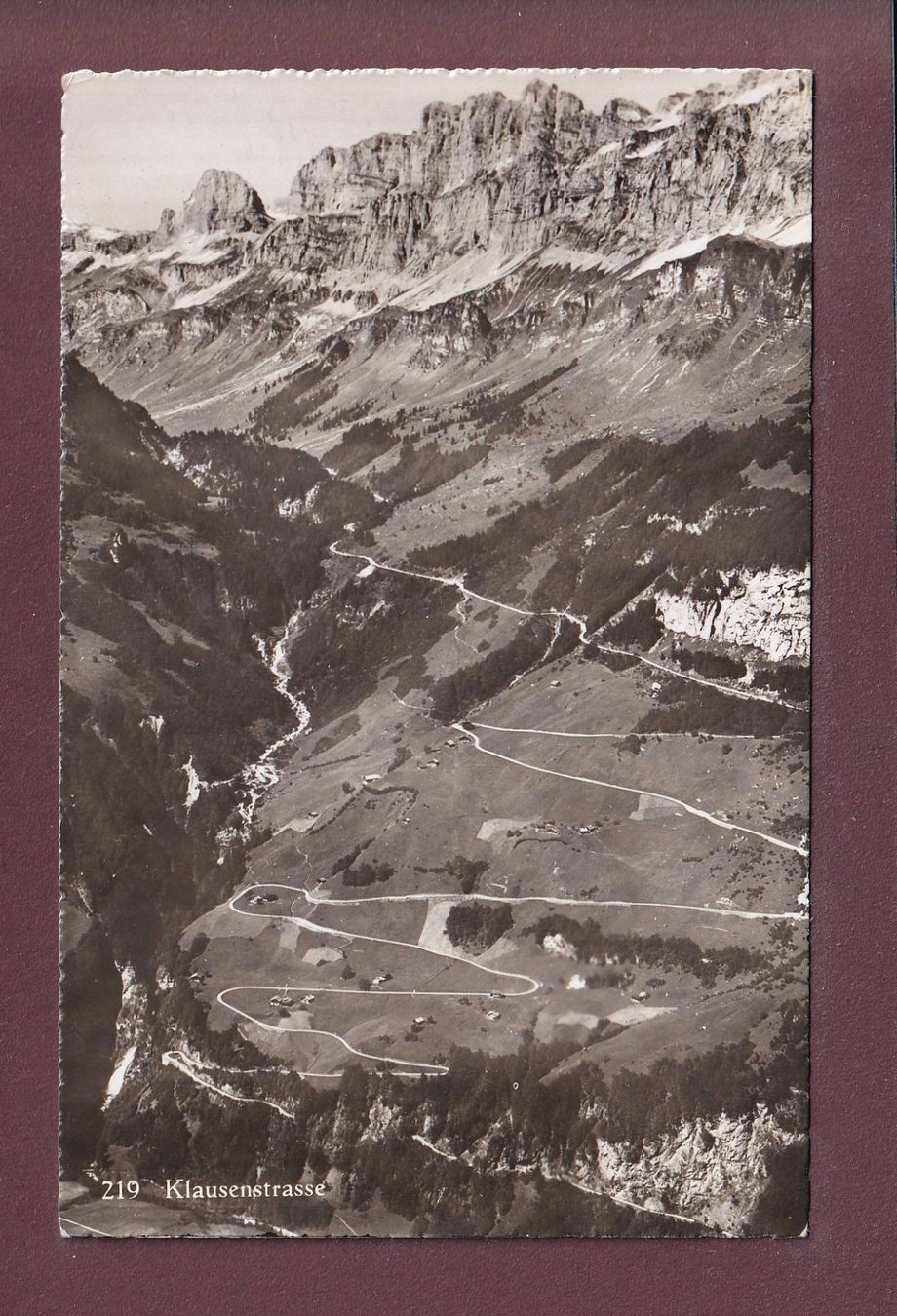 Cartoline postali: KLAUSENSTRASSE – Usato da Pully venduto da nicecards