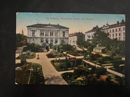 AK   1914  St. Gallen  Botanischer Garten (G3257)