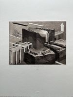 Kupferstich Franz Anatol Wyss 1983
