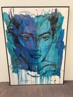 Rolf Knie: Turquise and blue