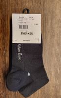 3 Paar Sneaker- Socken schwarz Rohner Basic 35-38 neu