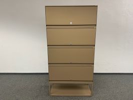 Lista Office Locker mit 4 Fächern ohne Schlüssel