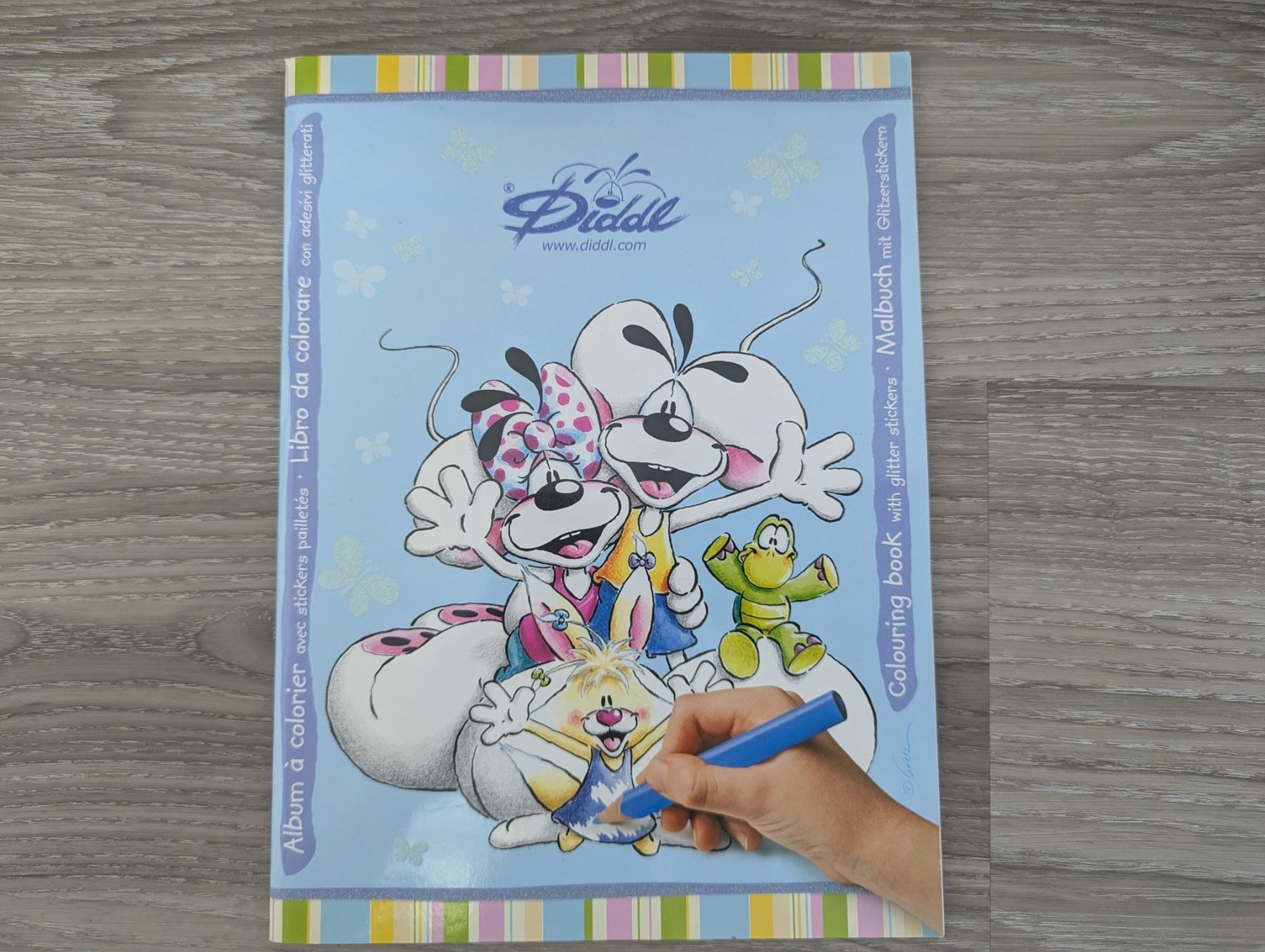 Statuette: DIDDL | Malbuch mit Sticker – Usato da Wolfhausen venduto da janine621