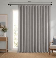 Verdunkelungsvorhang-Thermo extrabreit BxH 254x305 cm