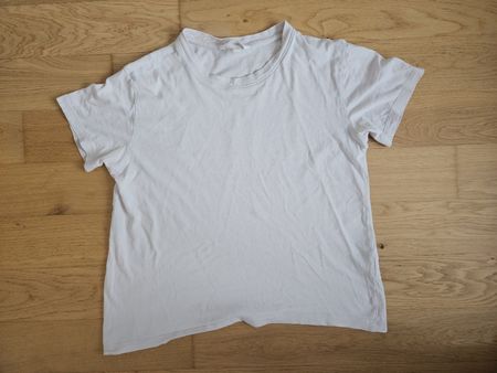 H&M Basic T-Shirt Weiss, Grösse S