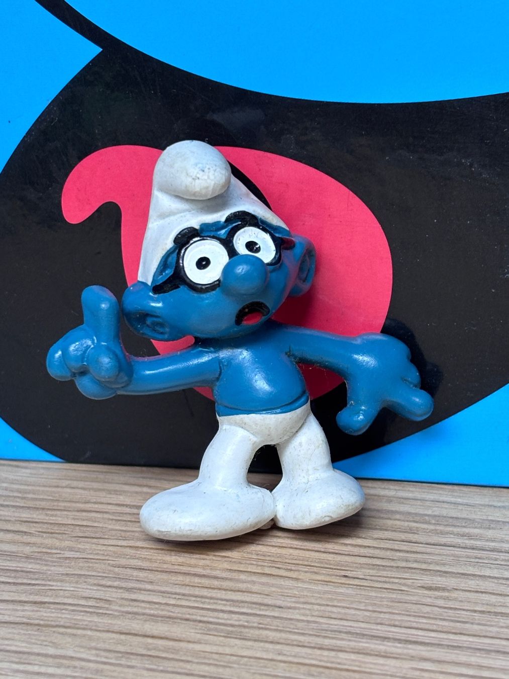 Statuette: Schlumpf-Clip Schlaubi – Usato da Lyss venduto da Duckszone