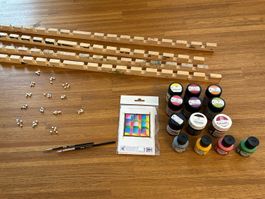 Seidenmalerei-Set mit Zubehör: Ideal für kreative Einsteiger