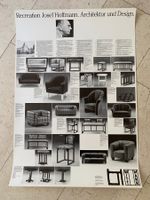 Poster: RECREATION JOSEF HOFFMANN. ARCHITEKTUR & DESIGN.