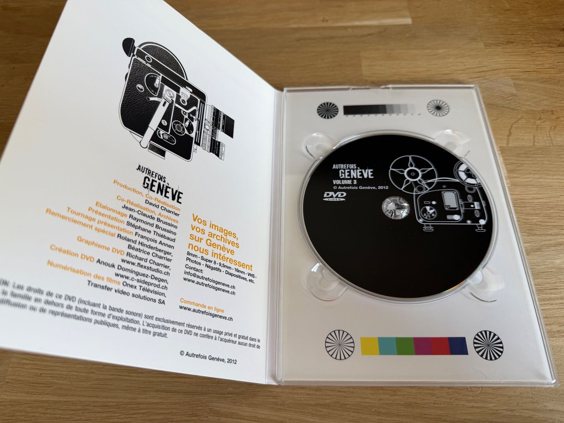 Tutti i DVDs: DVD Autrefois Genève Volume 1-2-3 – Usato da Carouge GE venduto da david-1201 3