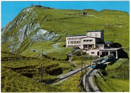 Rochers de Naye - Hotel, Train/Zug + Télèski /Skilift