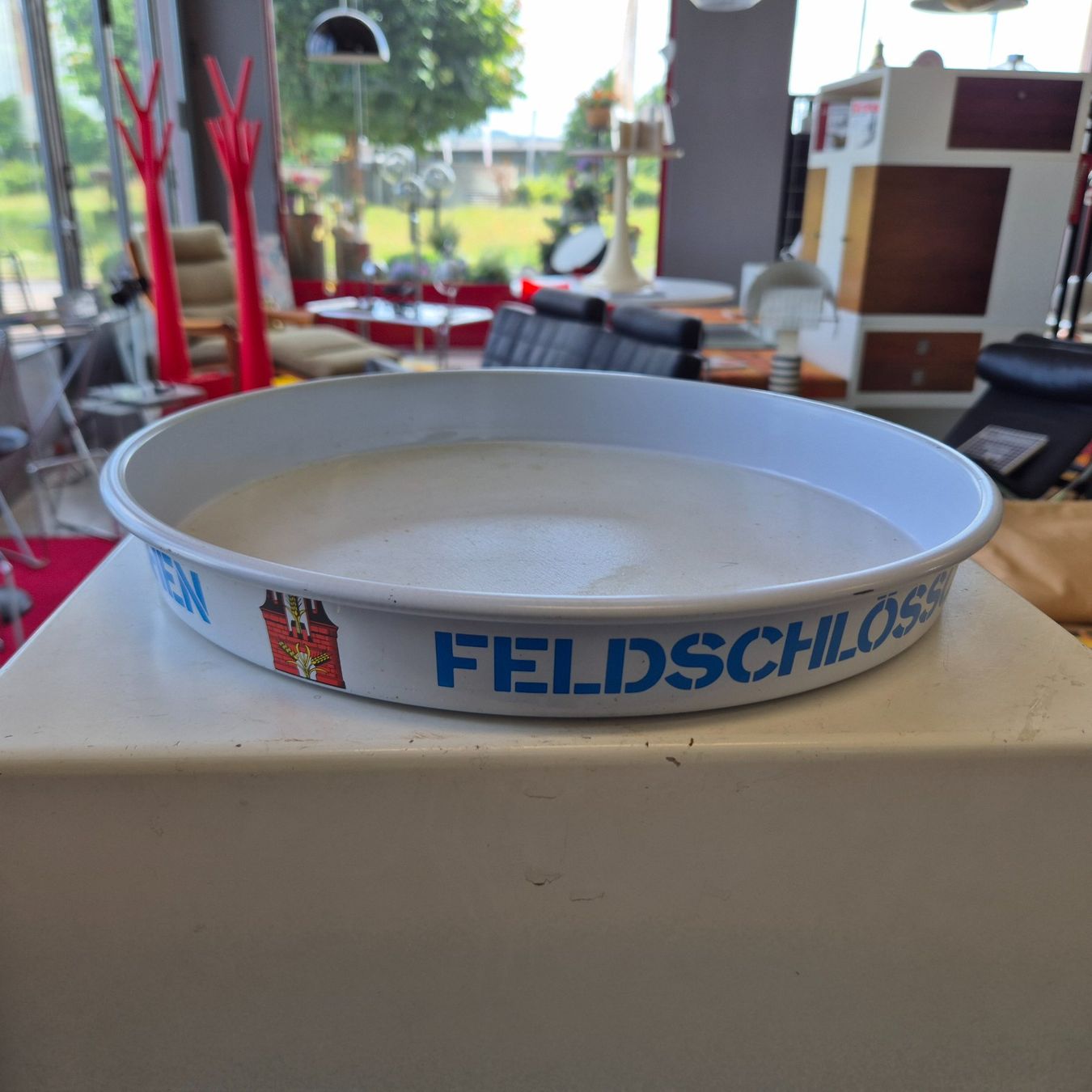 Servierplatten: 1 Stk. Feldschlösschen Serving Tray Serviertablett Tableau – Gebraucht aus Nottwil von Wondewa-Shop 9
