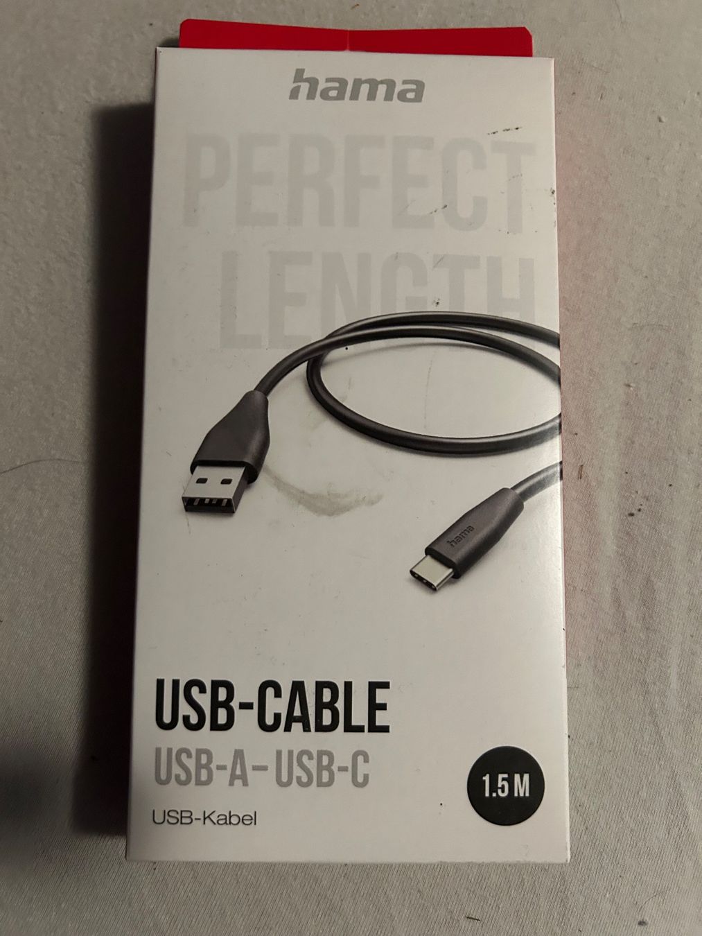 Hama Cavi: USB Kabel HAMA 1,5 m – Nuovo e nell'imballaggio originale da Obergösgen venduto da Andre118