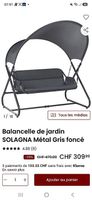Balancelle de jardin