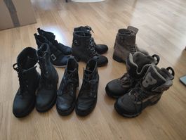 Lot de 6 paires de bottes pour femmes Taille 38