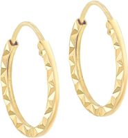 Paar Creolen Gold 15mm 9c