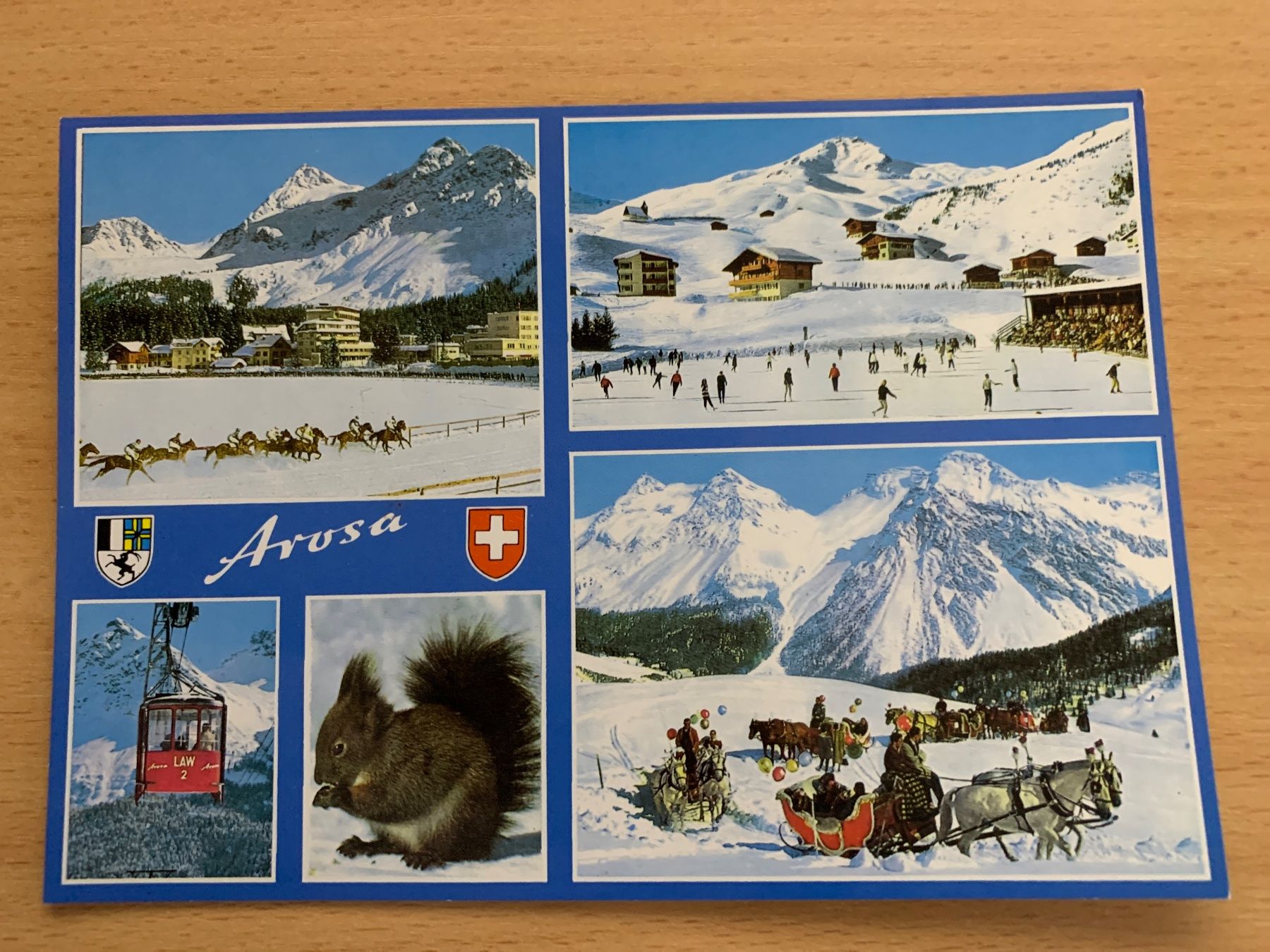 Cartoline postali: ANTIKE ANSICHTSKARTE AROSA********* – Usato da Ibach venduto da lisch3