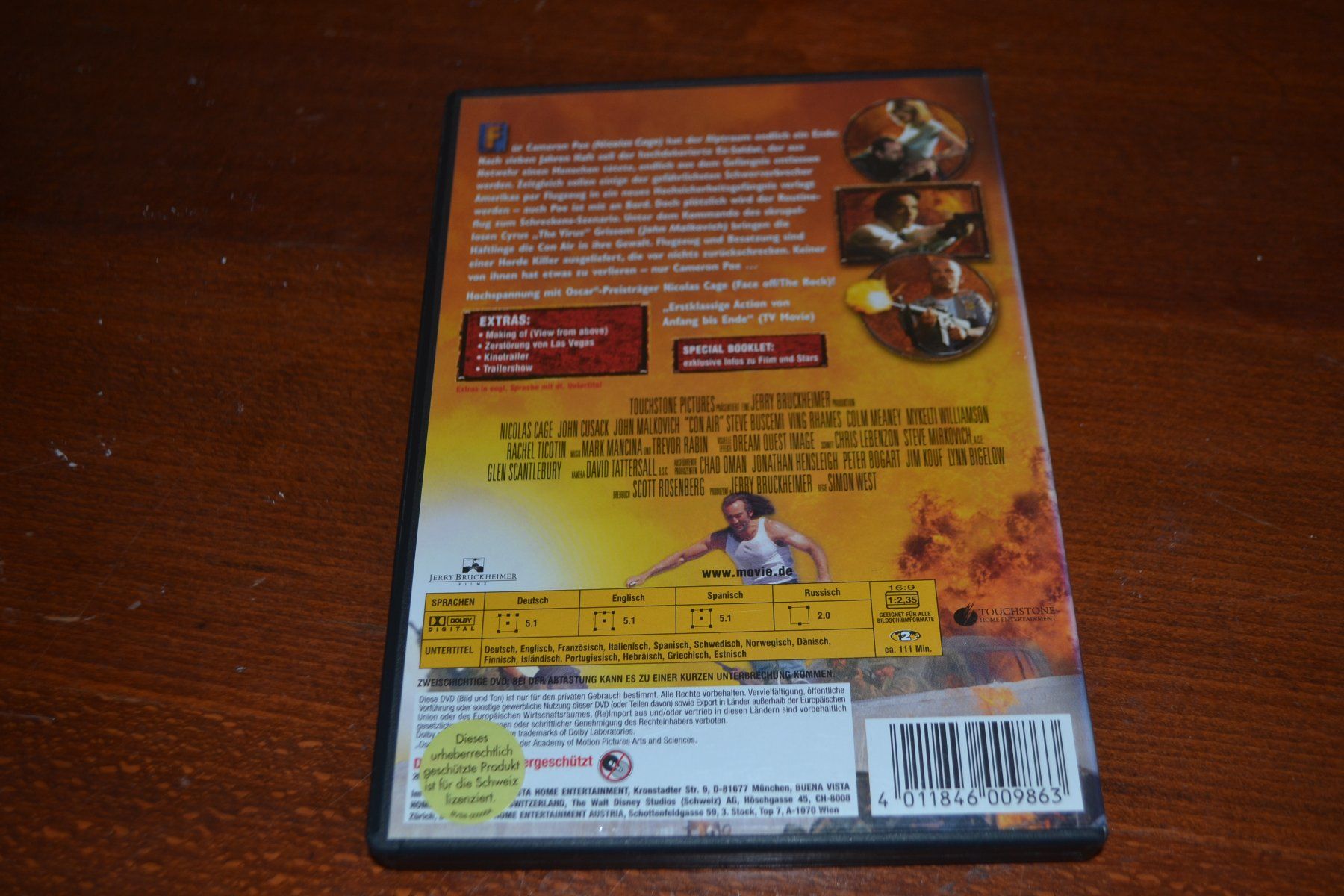 Alle DVDs: Conair  (DVD) – Gebraucht aus Laupen ZH von chefdom 1