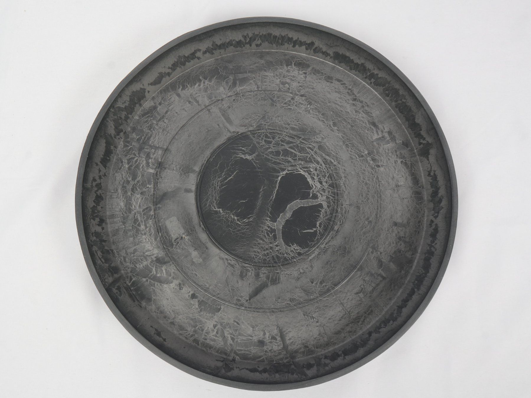 Untersetzer: ECOPOTS Saucer Round – Neu (gemäss Beschreibung) aus Steinen von Restwert_Steinen 5