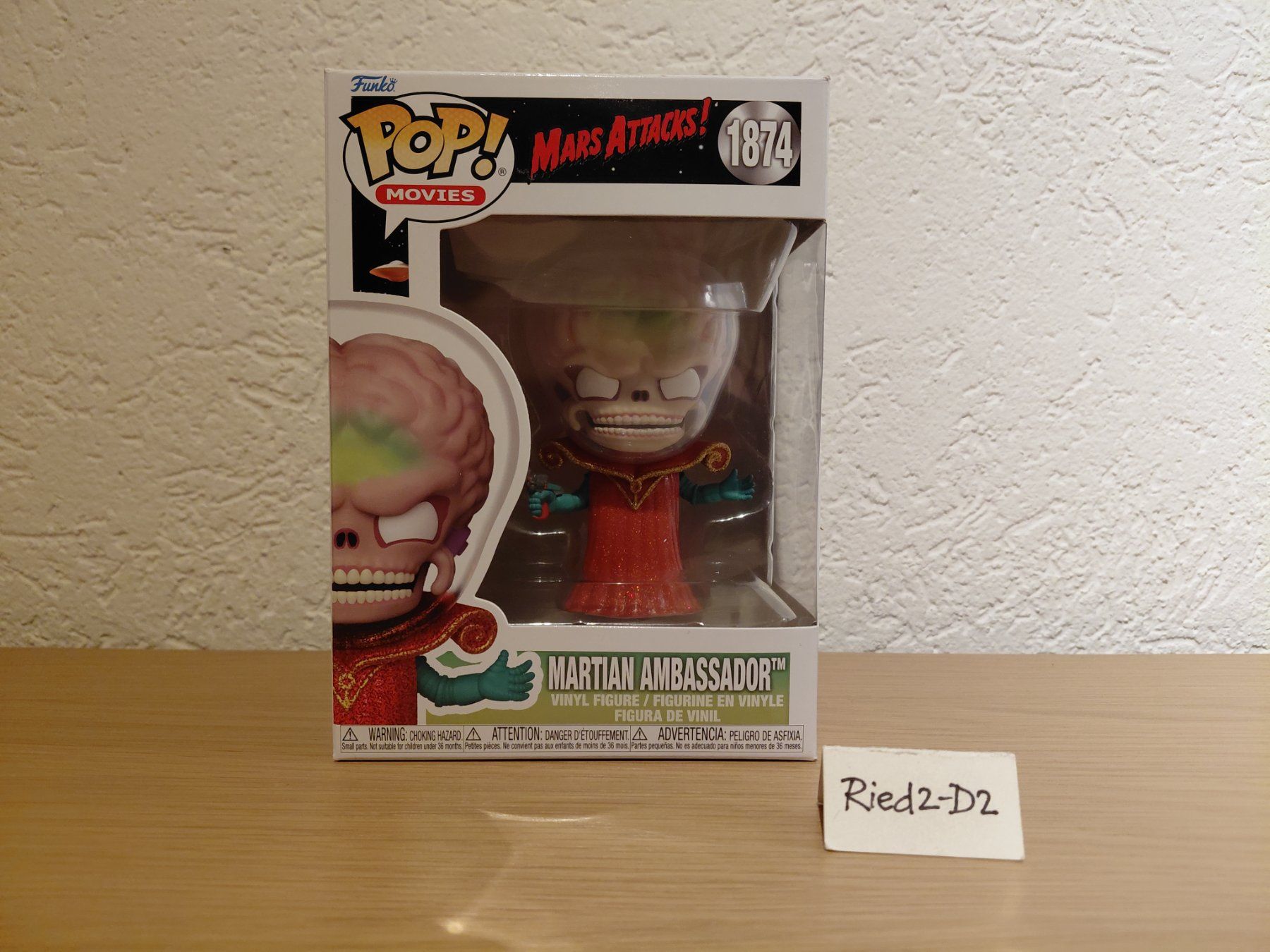 Funko Statuette: Funko POP! Mars Attacks! Martian Ambassador – Usato da La Chaux-de-Fonds venduto da RiedTopSeller