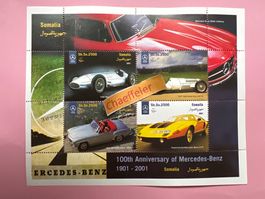 100th Anniversary of Mercedes-Benz. 1901-2001 Somalia