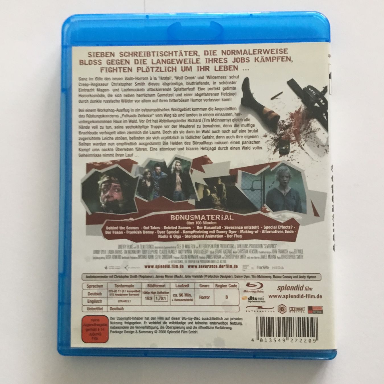 Tutti i DVDs: Severance - Blu Ray Rarität Selten – Nuovo (secondo la descrizione) da Blauen venduto da sternchen66 1