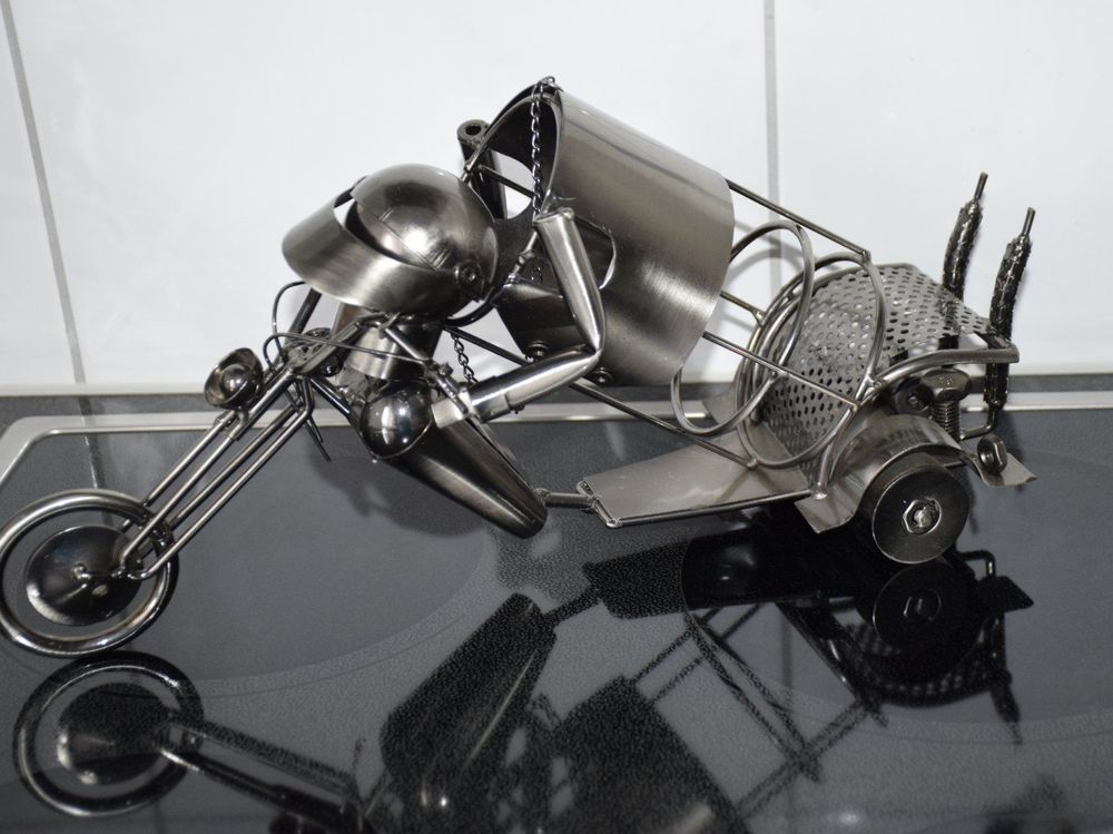 Whisky Dekanter In Motorrad-Form - Besondere Geschenkidee Für Männer