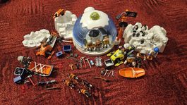 Playmobil Polar Ranger Hauptquartier 9055 mit Zusatzsets 
