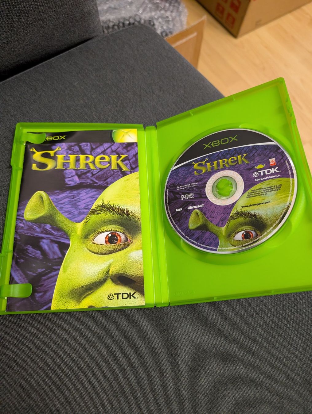 Giochi: Shrek Microsoft xbox – Usato da Giubiasco venduto da Ticinerd 2