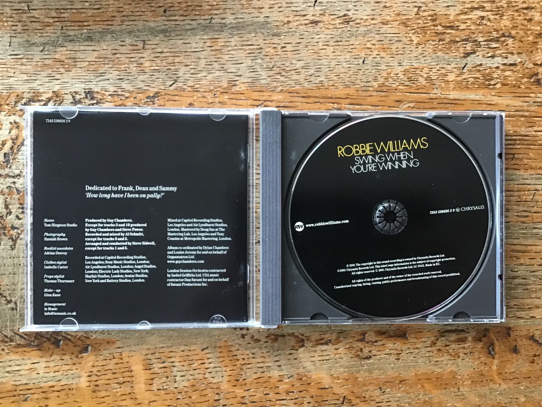 CDs: CD Robbie Williams 3 – Gebraucht aus Fully von Ruby97 1