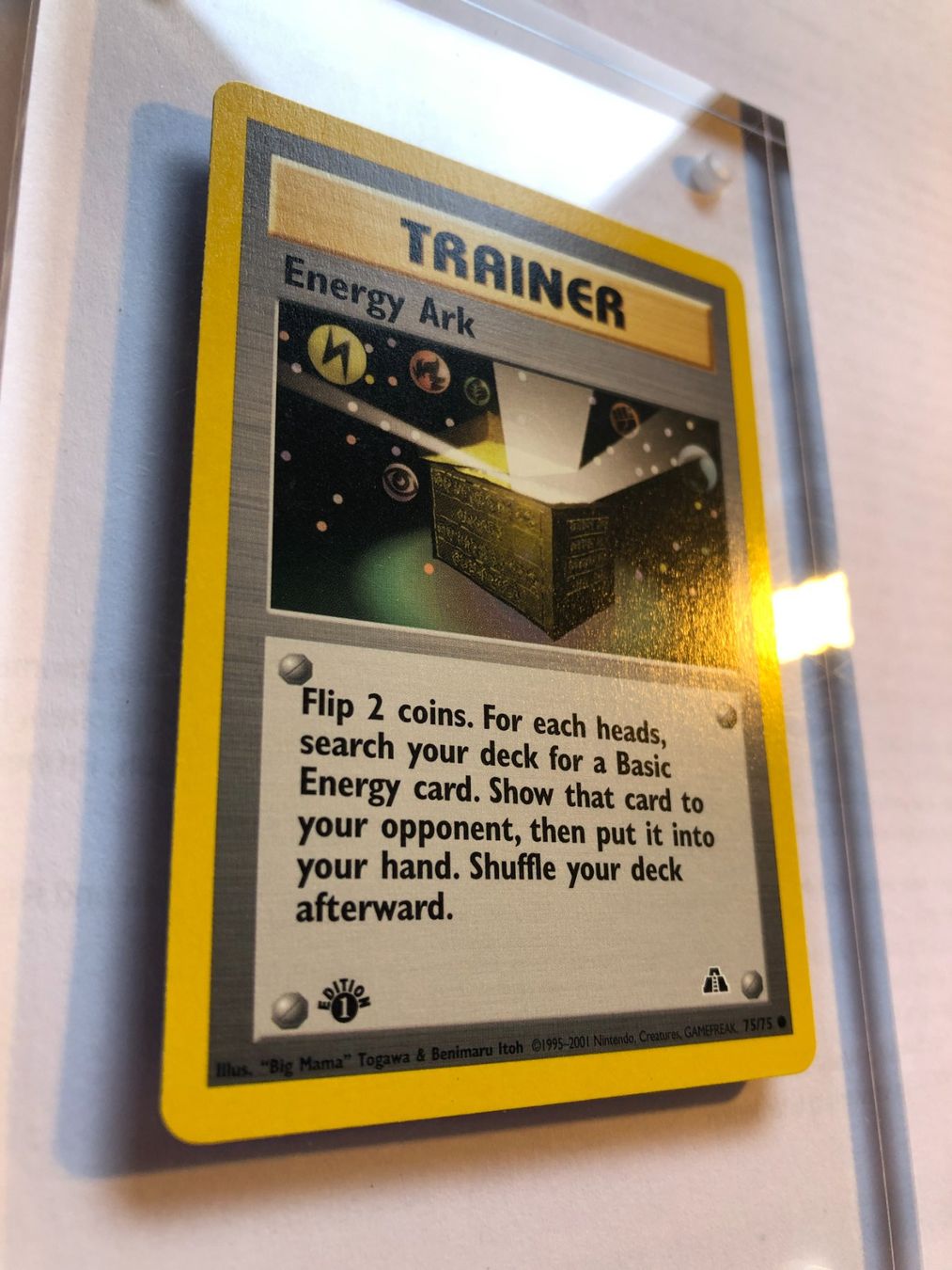 Carte collezionabili: Energy Ark 1st Neo Discovery - MINT - ab 1.- – Usato da Giubiasco venduto da dan_pr8b 1