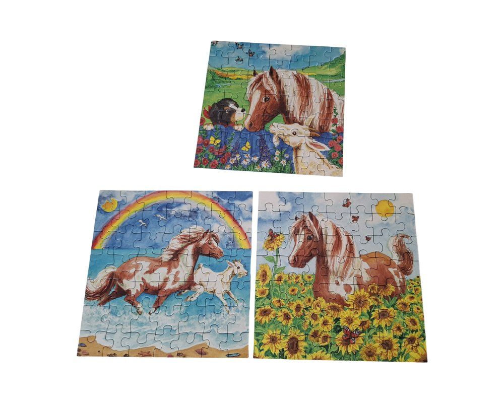 Ravensburger Puzzles: RAVENSBURGER Pony Peppermint Puzzle 3x49 – D'occasion à Wil SG par Restwert_Wil 2
