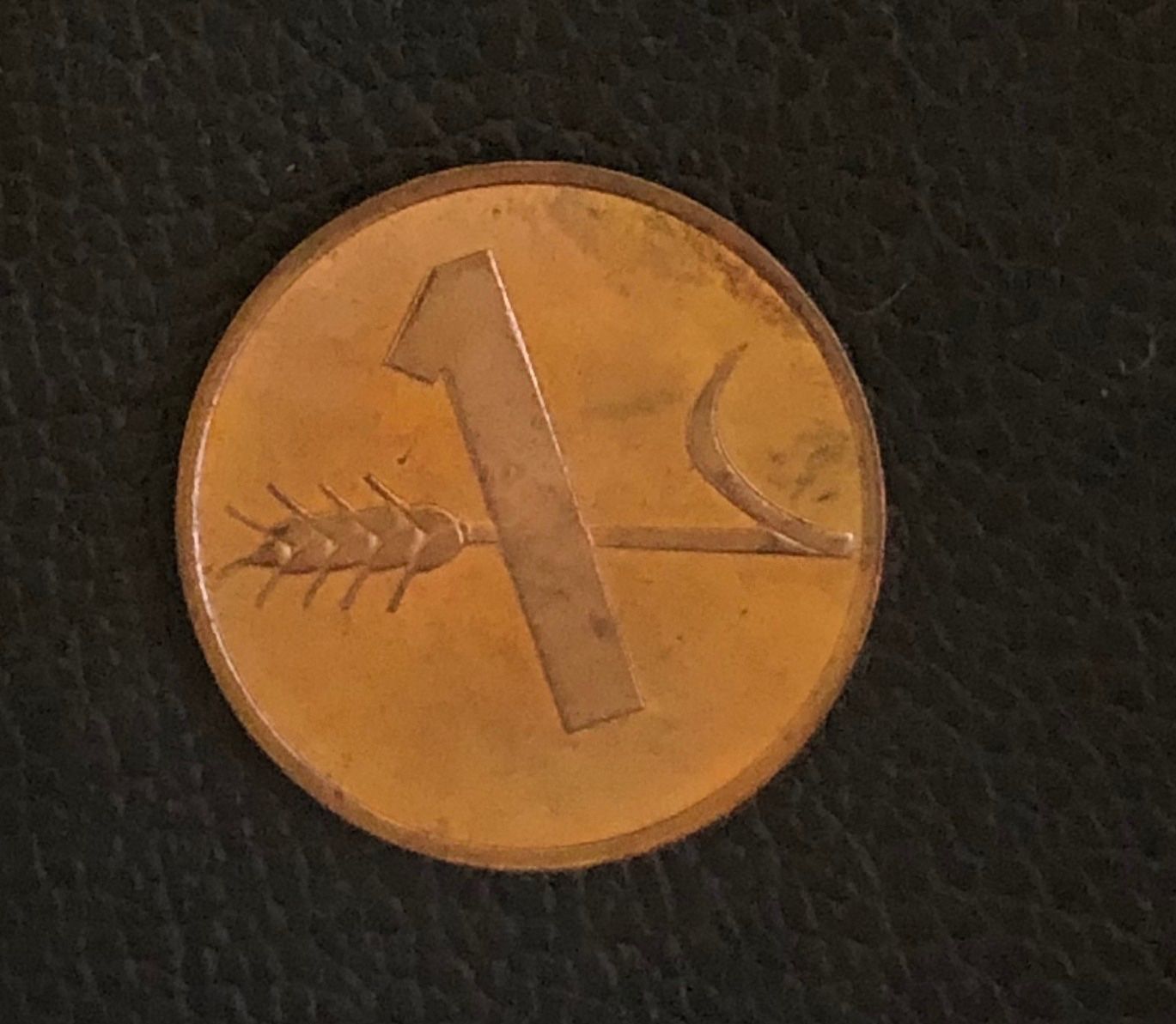 Tutti le monete: 1975 - 1 RAPPEN STGL/FDC – Nuovo (secondo la descrizione) da Courgenay venduto da Kolfree 1