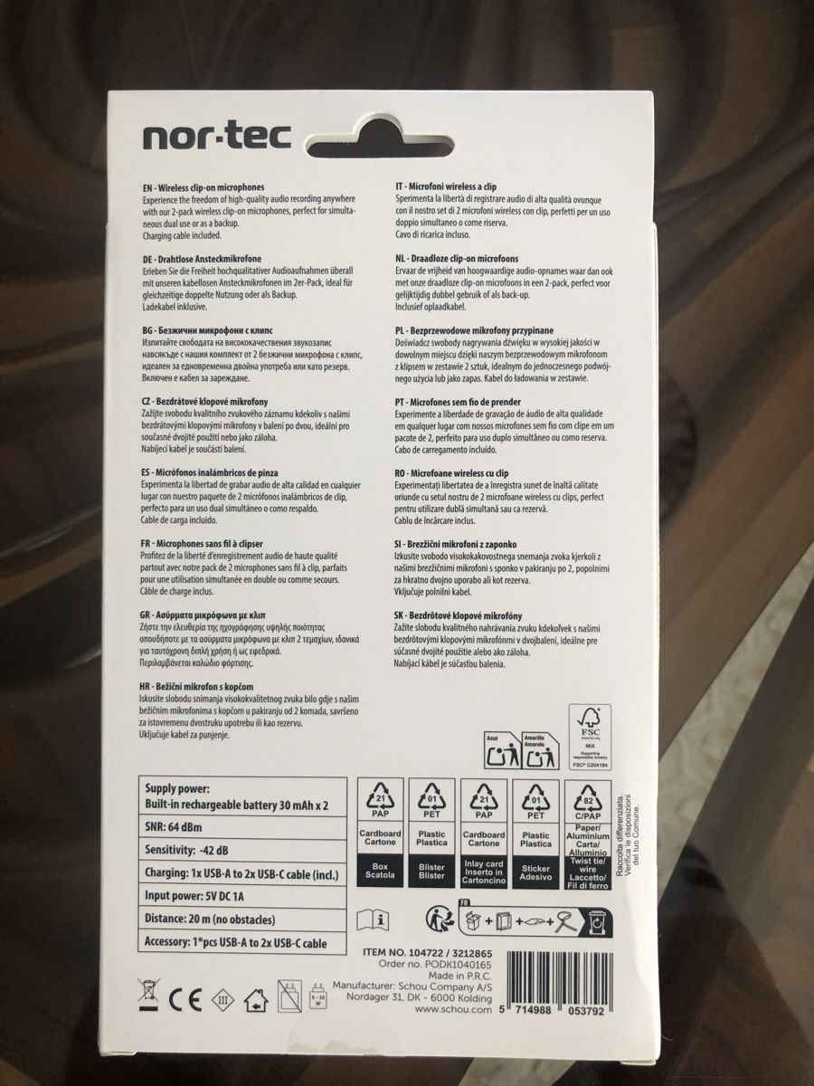 Mikrofone: ASMR Ansteckmikrofon-Set, Wireless, Neu & OVP! – Neu und originalverpackt aus Bibern SH von Anuja_20 1