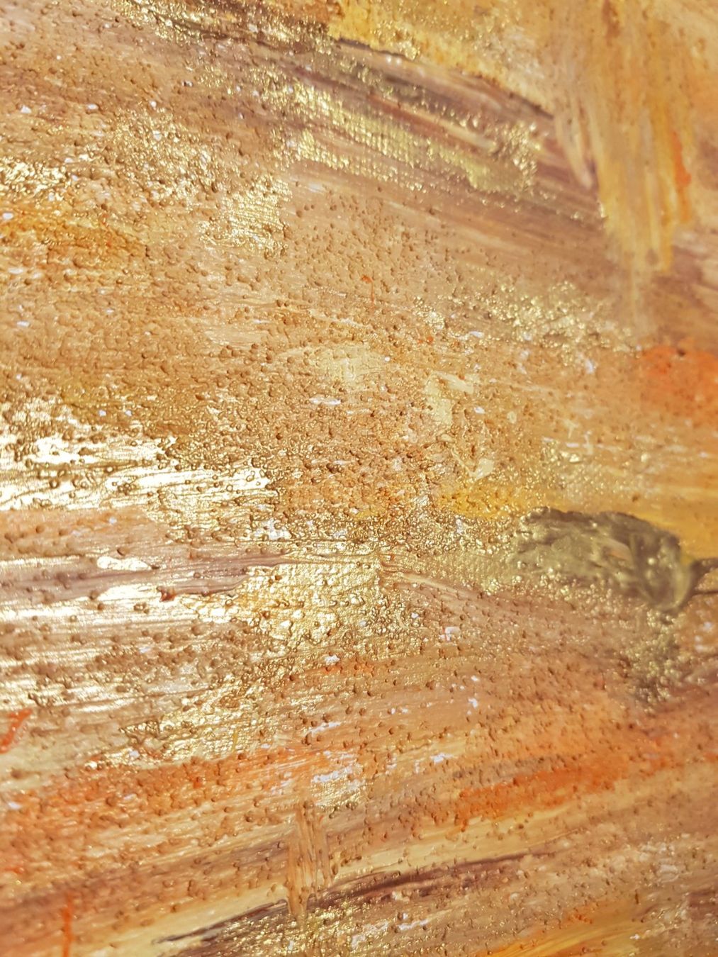 Gemälde: Painting: "Missing Mapungubwe", 50 x 50 cm canvas box frame – Neu und originalverpackt aus Turbenthal von viw_48fr 1
