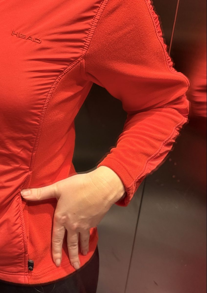 Head Giacche: Head Damen Fleece Jacke Rot gr S Weste Pullover Pulli  – Usato da Staad SG venduto da Chirrari 3