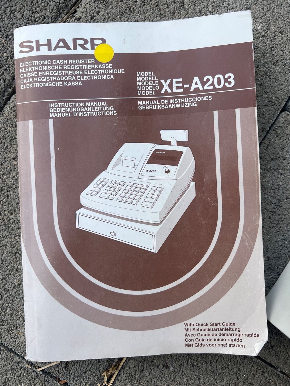 Sharp Kassen: Sharp xe-a203 Registrierkasse inkl. Ovp und BA – Gebraucht aus Egg b. Zürich von SwissTradingAgency 4